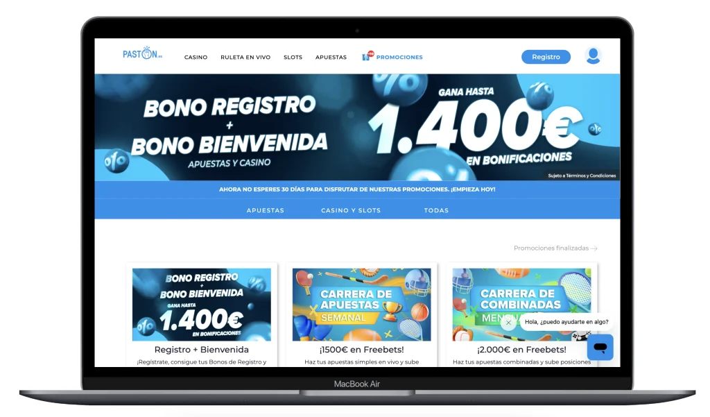 Sitio oficial del Casino Pastón