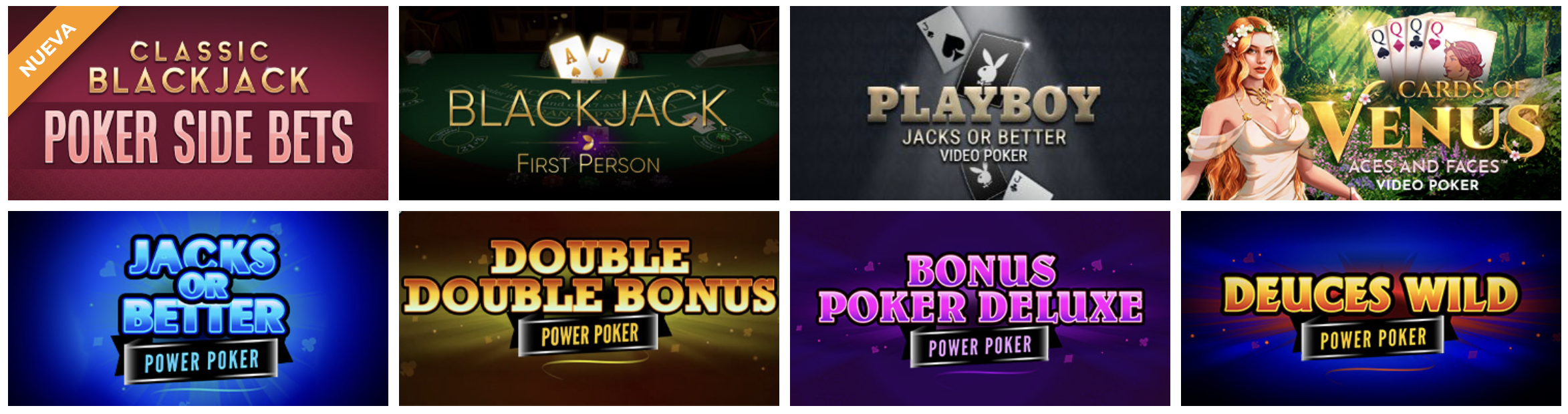 Juegos de mesa en Pastón Casino
